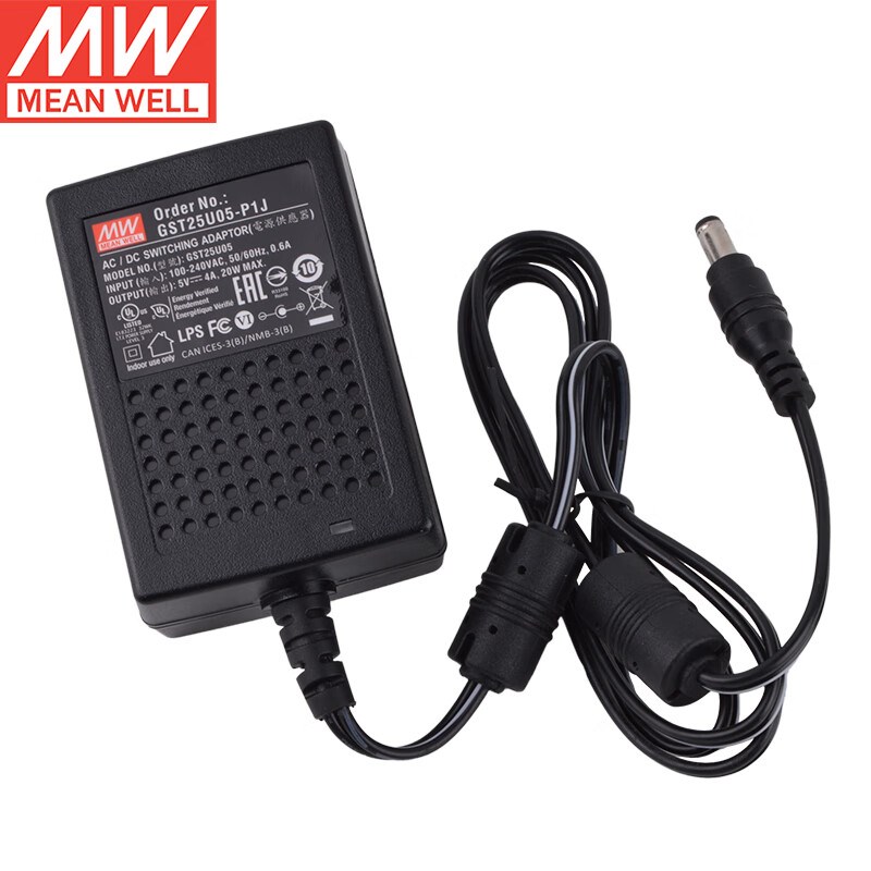 GST25U明纬U05/U07/U09/U12/U15/U18/U24/U48电源P1J供应器5V7V9V