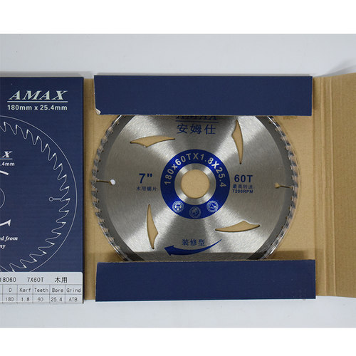 AMAX安姆仕装修级工用锯片伐木圆锯木工合金电动切木14寸L35012