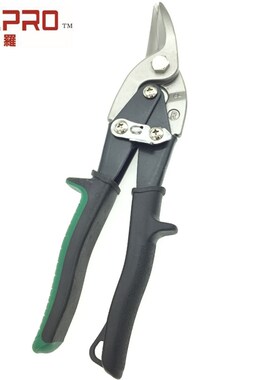 ALLPRO阿波罗航空剪进口不锈钢铁皮剪刀直嘴弯口白铁剪AP-01030