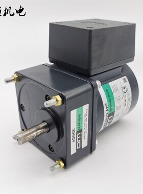 原装日本OM东方25W阻尼齿轮减速电机带线盒4RK25GN-AWT牙箱4GN6K