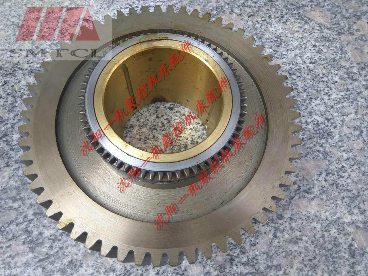 沈阳机床 CA6140 CA6150 2070 主轴双联齿轮 斜齿 Z62 M2 Z58 M4