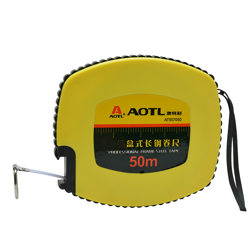 Aotl澳特利 高碳钢卷尺 20m/30m/50m长钢卷尺 手提钢卷尺