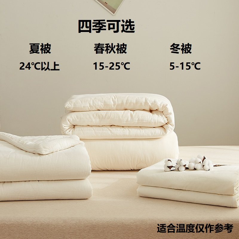 全棉新疆纯棉花棉絮长绒棉被子被芯学生宿舍单人夏凉被空调被冬被,床上用品,棉花被,淘宝优惠券,粉丝福利购,淘宝优惠卷