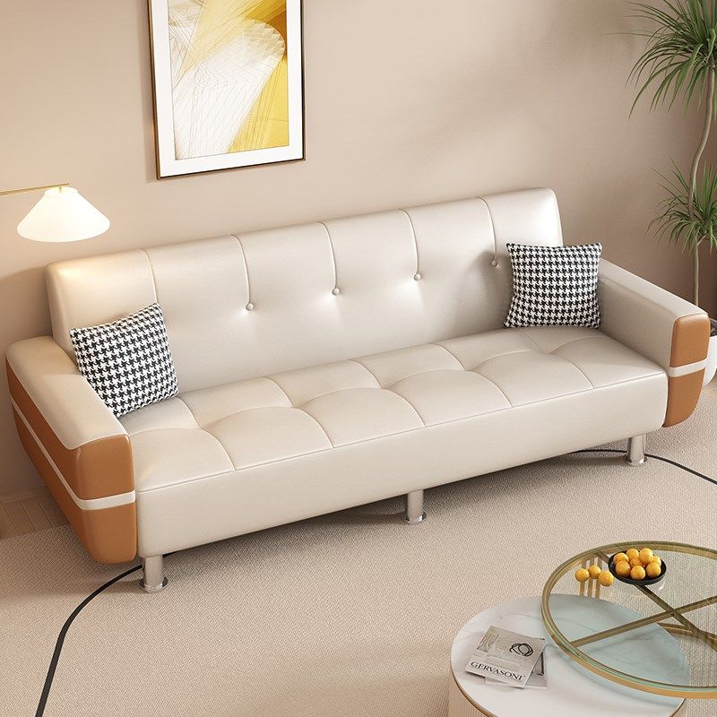 沙发床客厅折叠两用2025新款双人出租房简易小户型卧室布艺小沙发