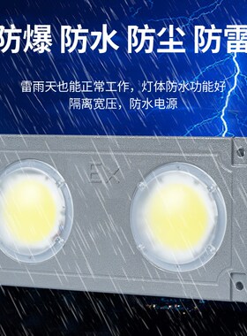 led防爆隧道灯220V低压36V24V48伏110v127v厂T房工业仓库专用照明