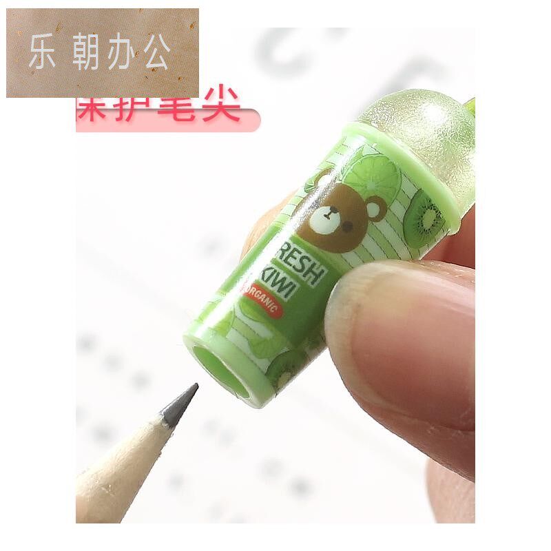 卡通铅笔帽笔套h铅g笔头保护套可爱超萌卡通小学生儿童文具男孩铅