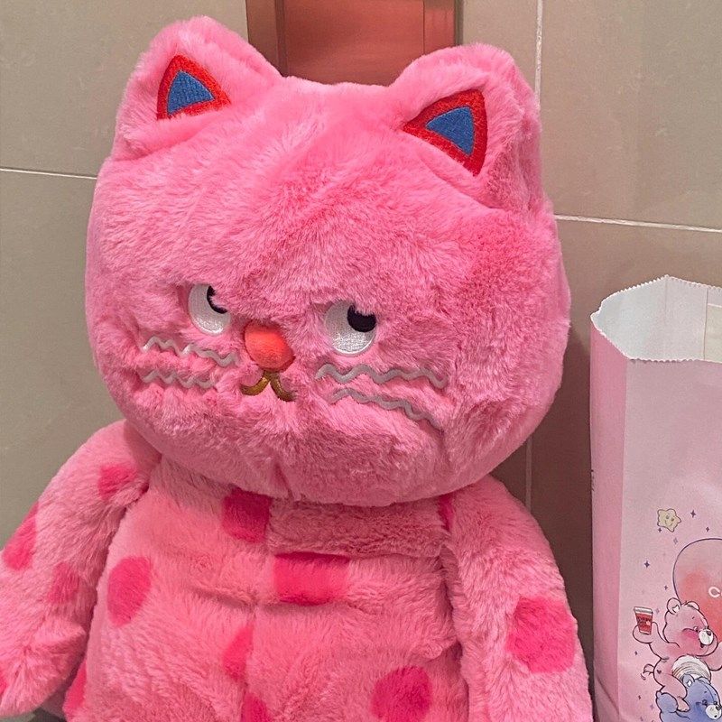 《看看我的床搭子》猫咪玩偶睡觉抱娃娃毛绒玩具公仔抱枕安抚,玩具/童车/益智/积木/模型,毛绒/玩偶/公仔/布艺类玩具,淘宝优惠券,粉丝福利购,淘宝优惠卷