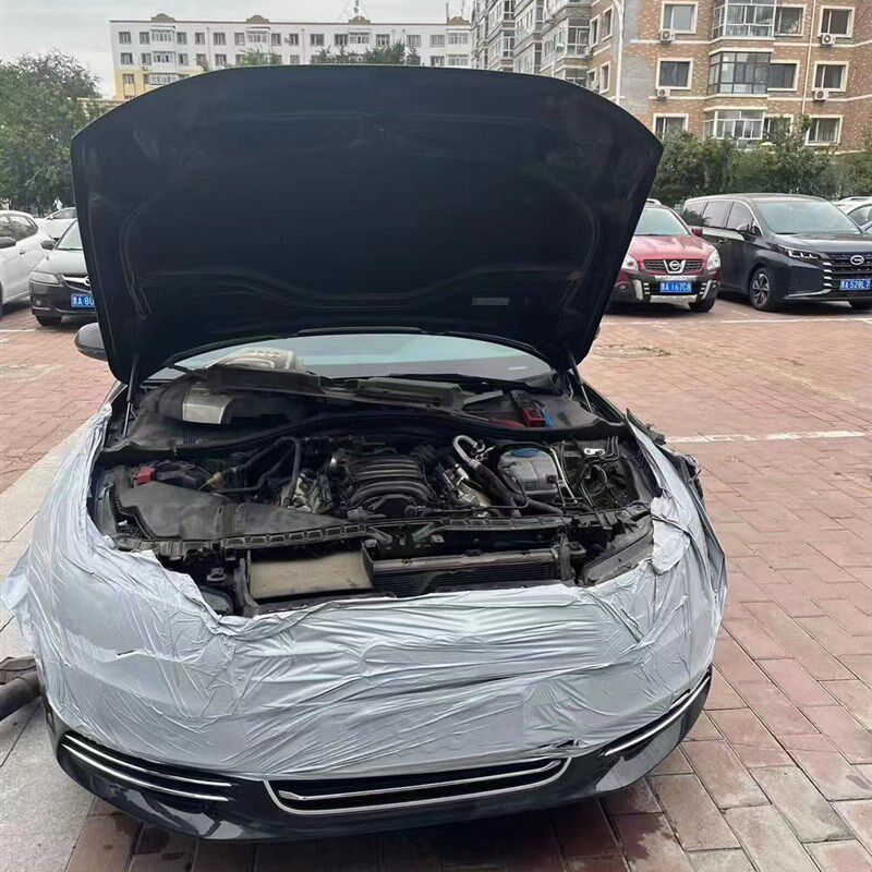 汽车维修改装贴膜引擎盖发动机罩车身临时防护防刮蹭自粘保护膜