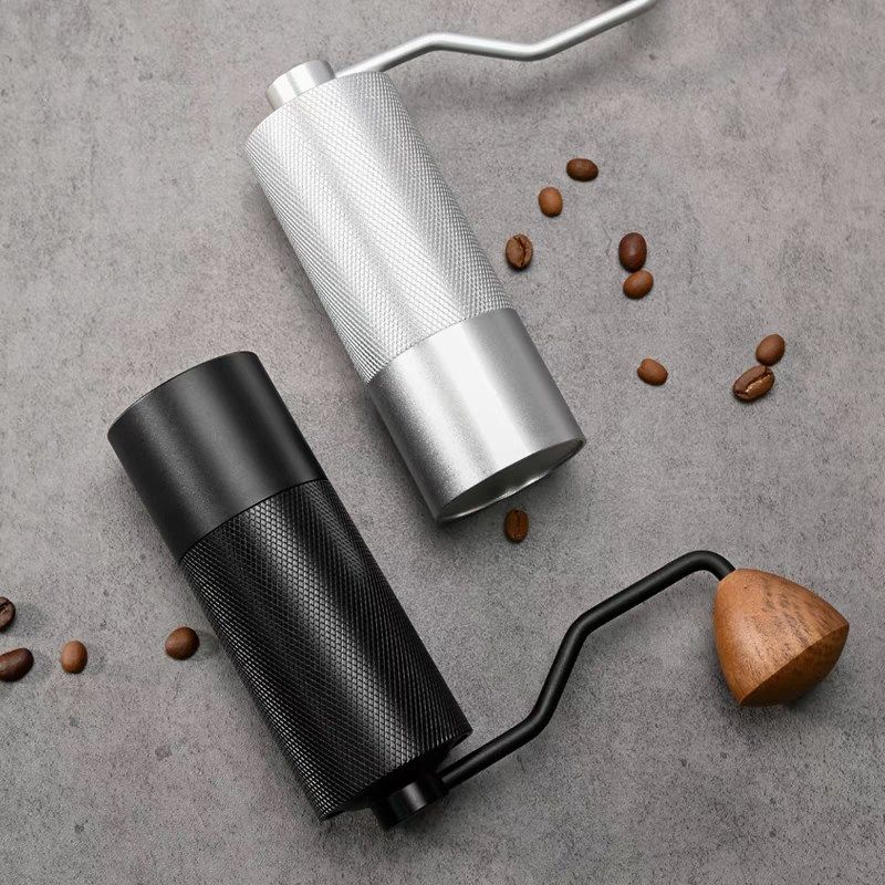 手摇磨豆机意式手磨咖啡机高颜值简约手动咖啡豆研磨器