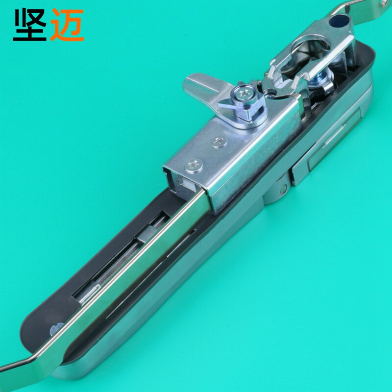 M2天地连杆锁配电箱柜门拉杆锁 工业机床设备连杆锁天地锁