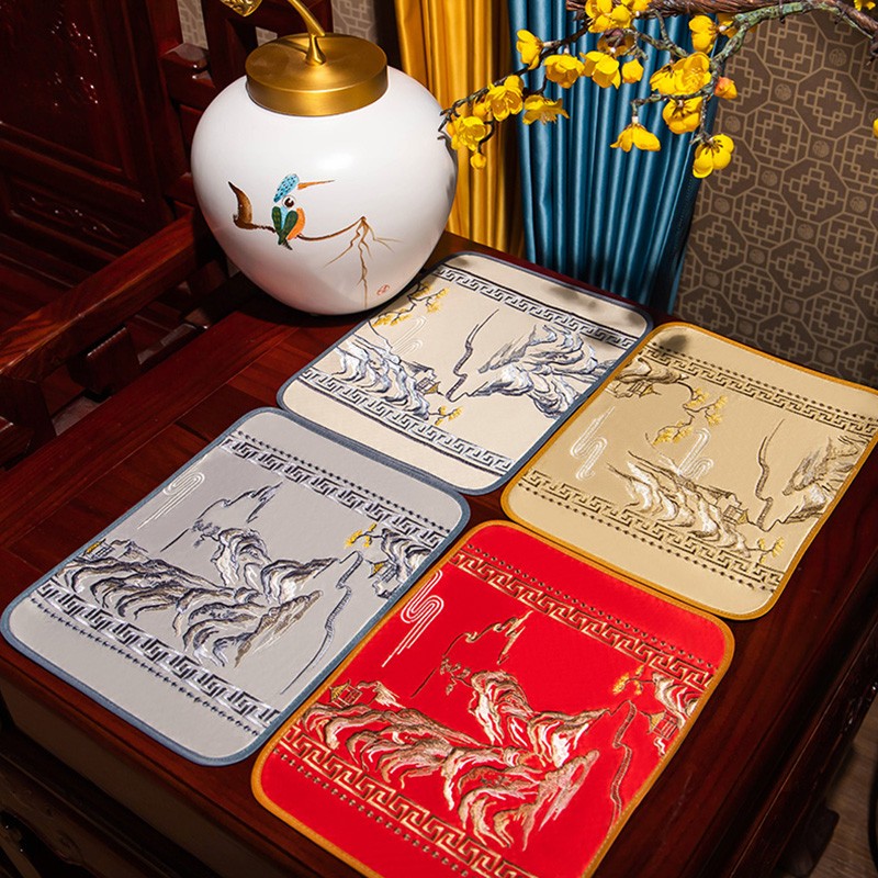 隔热防烫锅垫防滑家用菜垫可爱碗垫子耐热茶杯垫中式盘垫餐垫