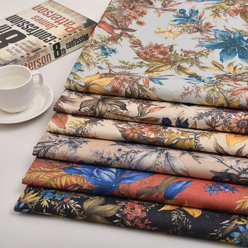 沙发布料印仿亚麻加厚棉麻大抱枕布面料坐垫软包硬包粗布,居家布艺,海绵垫/布料/面料/手工diy,淘宝优惠券,粉丝福利购,淘宝优惠卷