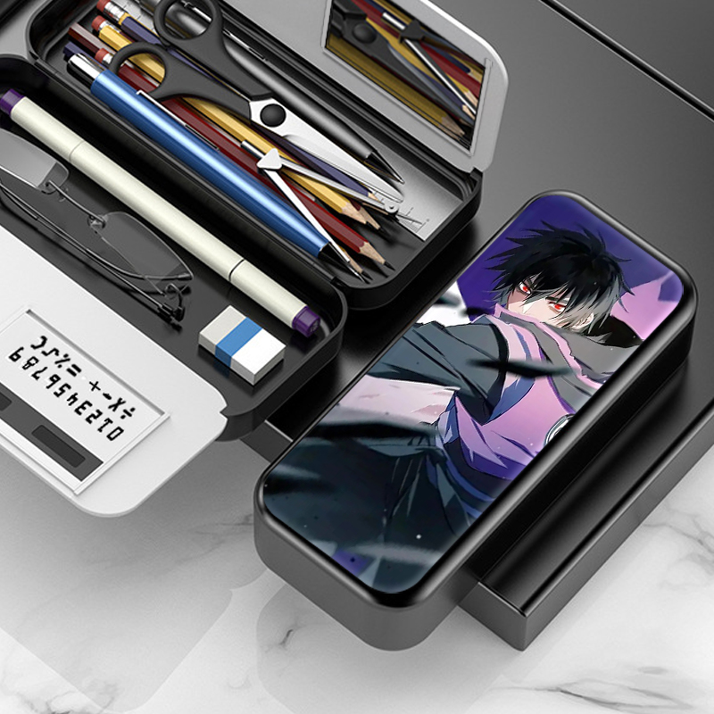 刺客伍六七文具盒男生帅气多功能小学生铅笔盒笔袋层大容量笔盒