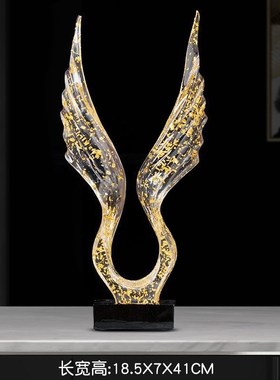 新款大展宏图高档大气大鹏展翅创意家居客厅办公室酒柜装饰品