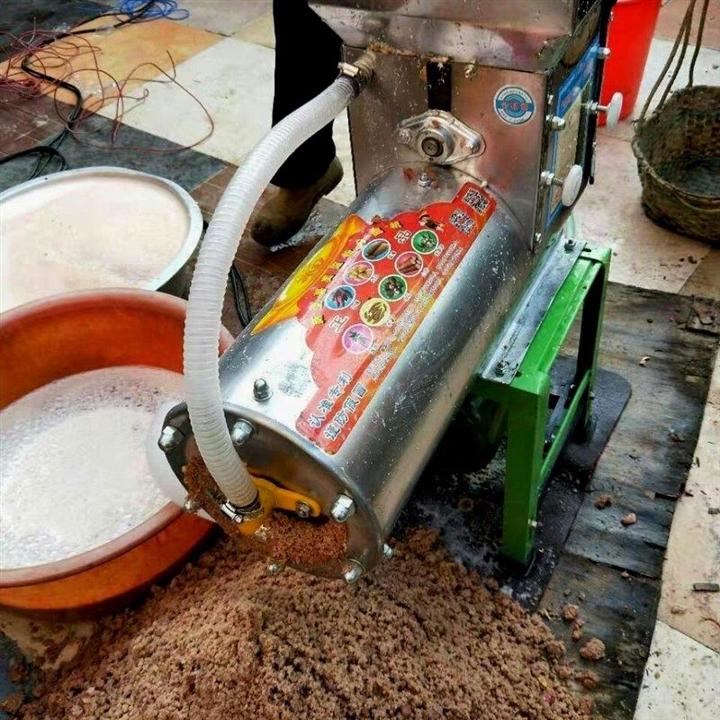 红薯土豆浆渣分离淀粉全自动磨粉番薯葛根莲藕地瓜打粉