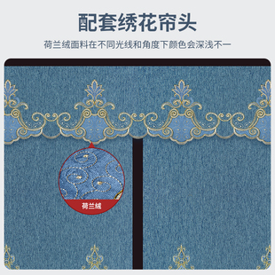 门帘隔断帘空调挡风防冷气家用卧室免打孔遮挡防风磁铁对吸布帘子