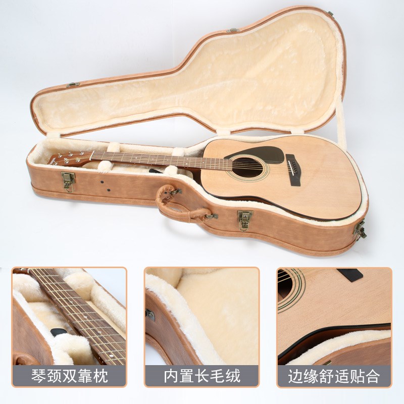 吉他琴盒40寸41寸民谣吉他琴箱39寸古典盒38寸防潮抗压皮箱可托运