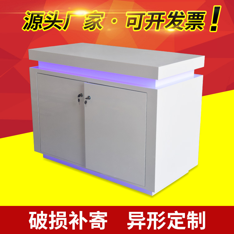 烤漆展台中岛展示台异形展示柜展厅产品样品展柜体验台展示桌