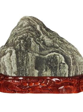 泰山石天然原石泰山石敢当镇宅补角室内靠山石办公室客厅石头摆件