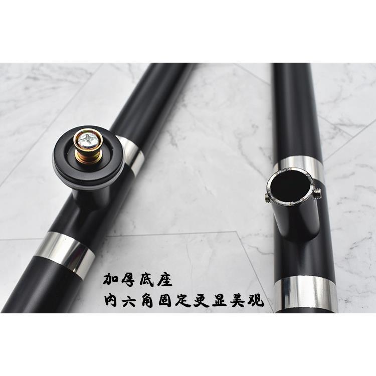 现代简约 玻璃木移推拉大门拉手 不锈钢KTV防盗门亚黑色大门把手