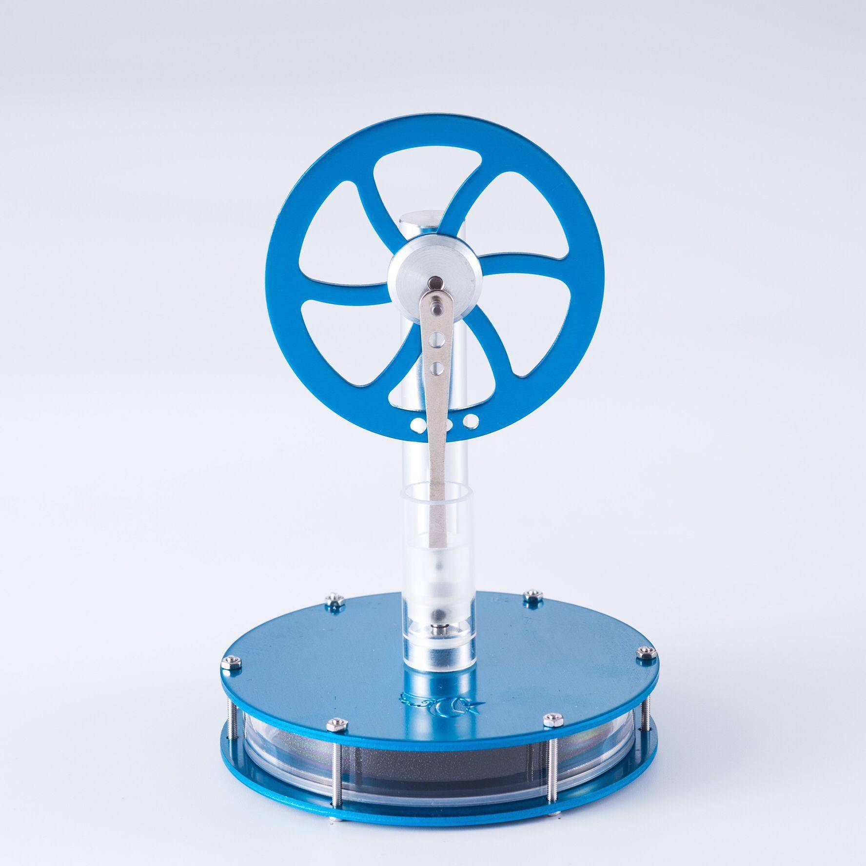 启星斯特林低温差热空气发动机原理发动机模型金属彩色工艺品