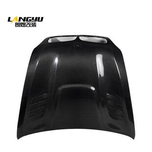 朗煜适用于宝马X5X6引擎盖改装 碳纤维机盖E70E71机盖 轻量化V款