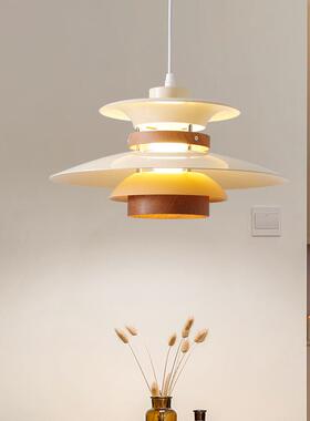 北欧ph5餐厅灯日式复古餐桌灯设计师床头吧台灯民宿丹麦飞碟吊灯