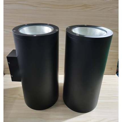 供应室外防水圆形上下照LED壁灯直径200双头壁灯JB202