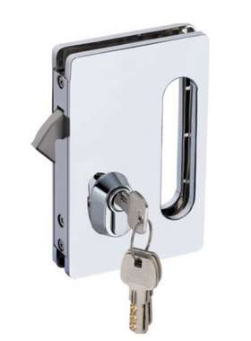 精铸不锈钢长固ST-G014玻璃移门推拉门锁 办公室玻璃工程配套五金