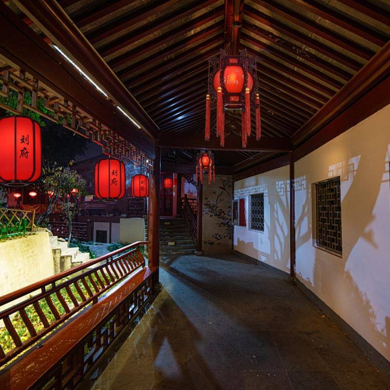 中式古典灯笼吊灯仿古实木宫灯火锅店餐厅户外走廊装饰广告木艺灯