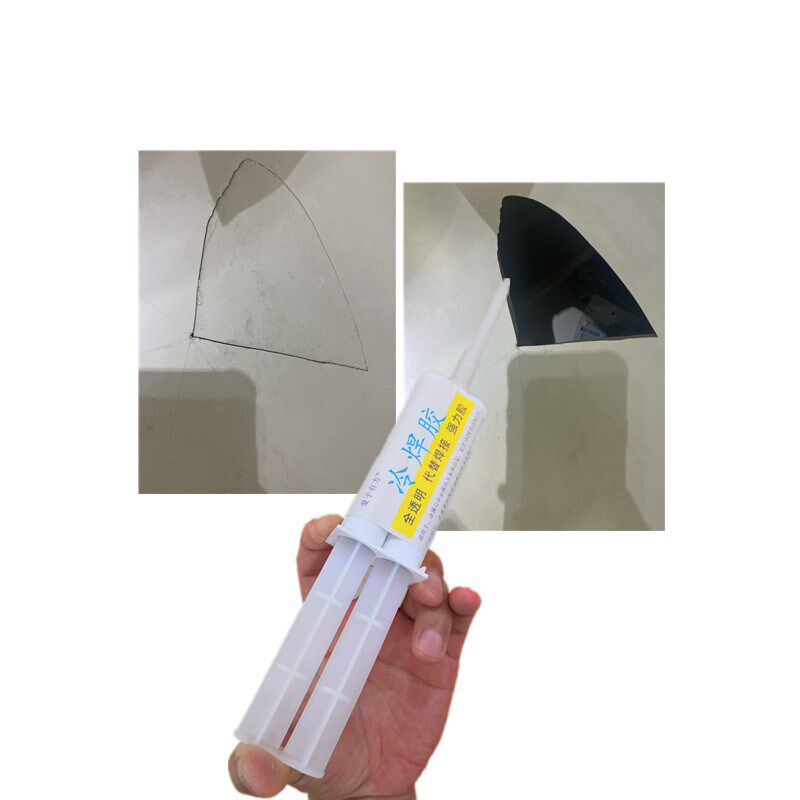 洗手盆胶水陶瓷洗脸盆破裂漏水修复补漏专用瓷砖胶裂纹破碎修补剂