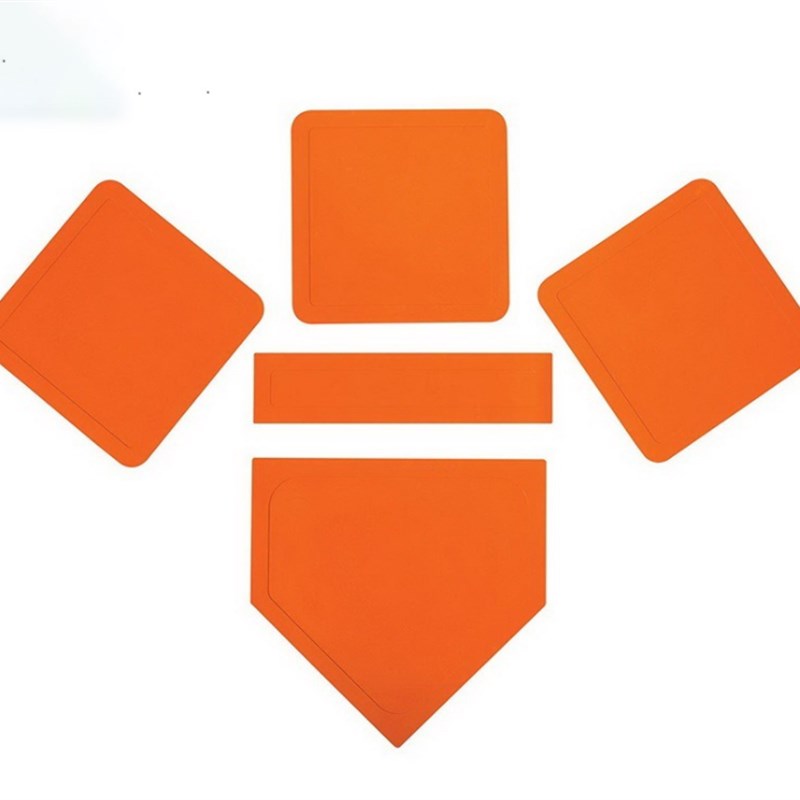 橡胶防水棒球垒包,棒球垒球5件套,投手板垒垫本垒板棒球球场用具