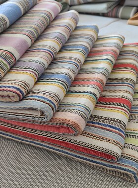 不起球!特厚加厚纯棉老粗布凉席单件G三件套土布席子夏睡单可机洗