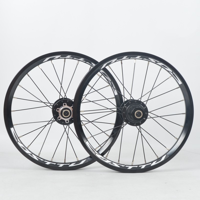 五培林120响折叠自行车16寸305 349 18寸355 20寸406 451碟刹轮组