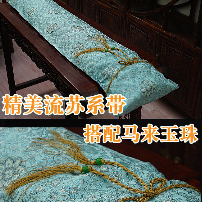 古琴盖布 系带古琴罩可挂墙丝绸防尘罩织锦琴罩 古琴防尘盖布