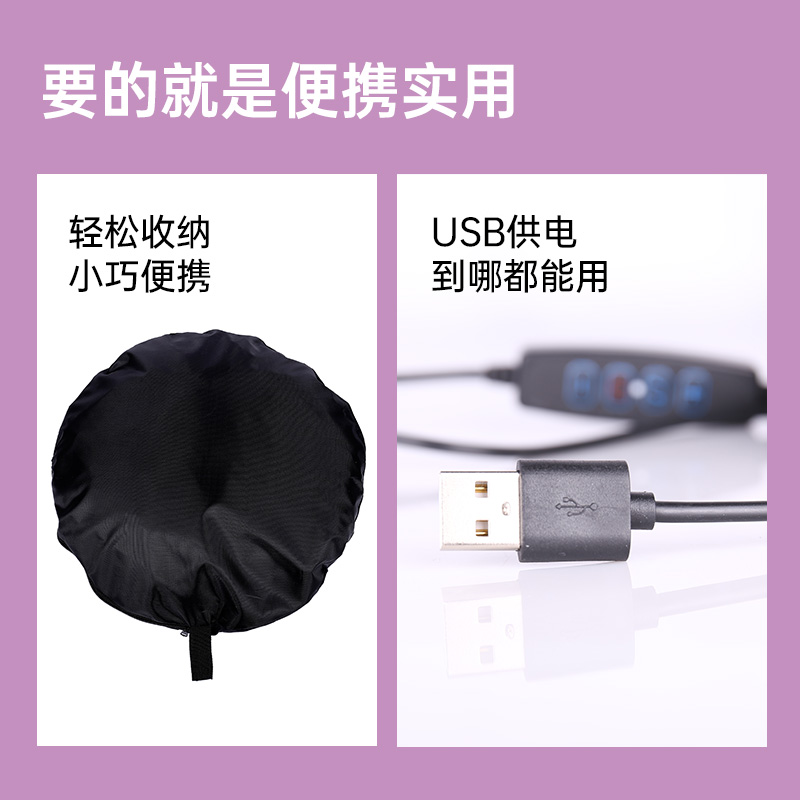 升辉 摄影棚小型补光灯静物照相拍照灯箱产品拍摄道具台柔光箱led