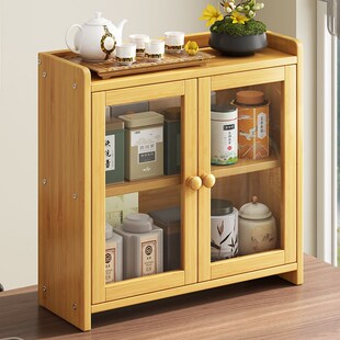 桌面博古架装饰品摆件茶叶展示柜小型茶室桌上茶具功夫茶杯收纳柜