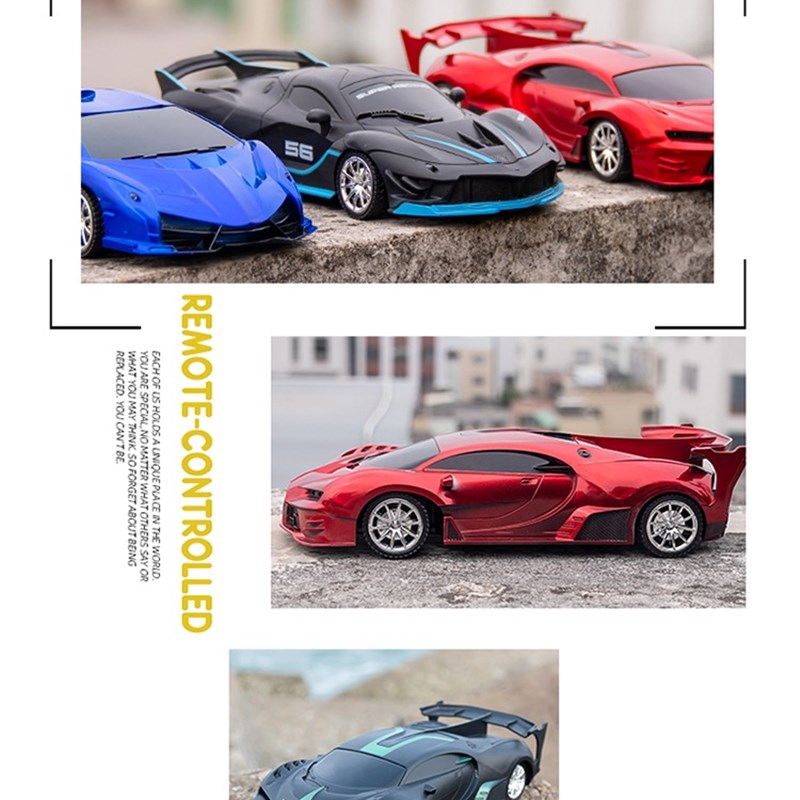 遥控小汽车玩具四驱遥控车高速赛车漂移电动机车儿童男孩女孩手柄
