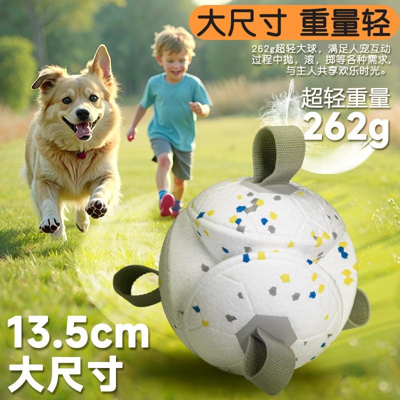 MoonOrange狗玩具实心大号足球户外互动解闷耐咬消耗体力磨牙静音