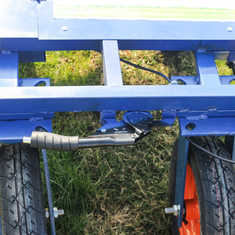 电动鸡公车果园爬坡农用四轮手推车家用养殖种植工地搬运小推粪车