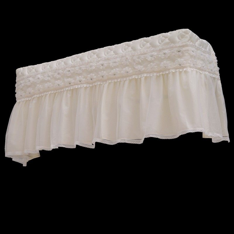 加厚夹棉空调罩防尘罩挂式卧室挂机罩套简约时尚风