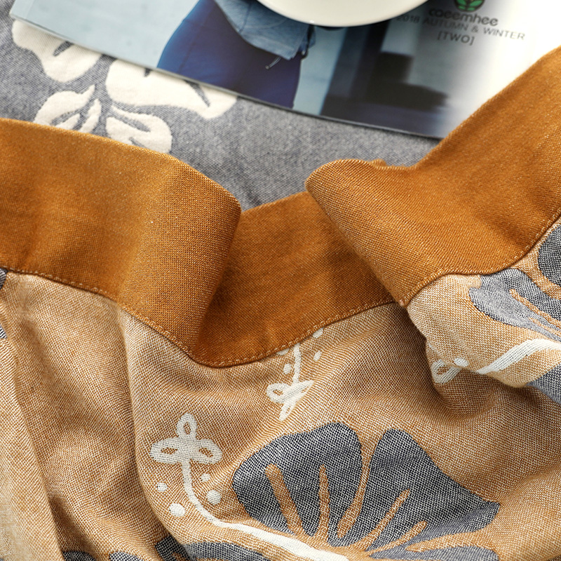 四层纱布毛巾被纯棉单人双人竹棉被子夏季午睡毯垫床纱布薄款盖毯