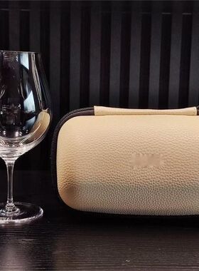 葡萄酒随行杯 便携标准品鉴杯 露营酒杯带K皮盒 便携杯子 旅行杯