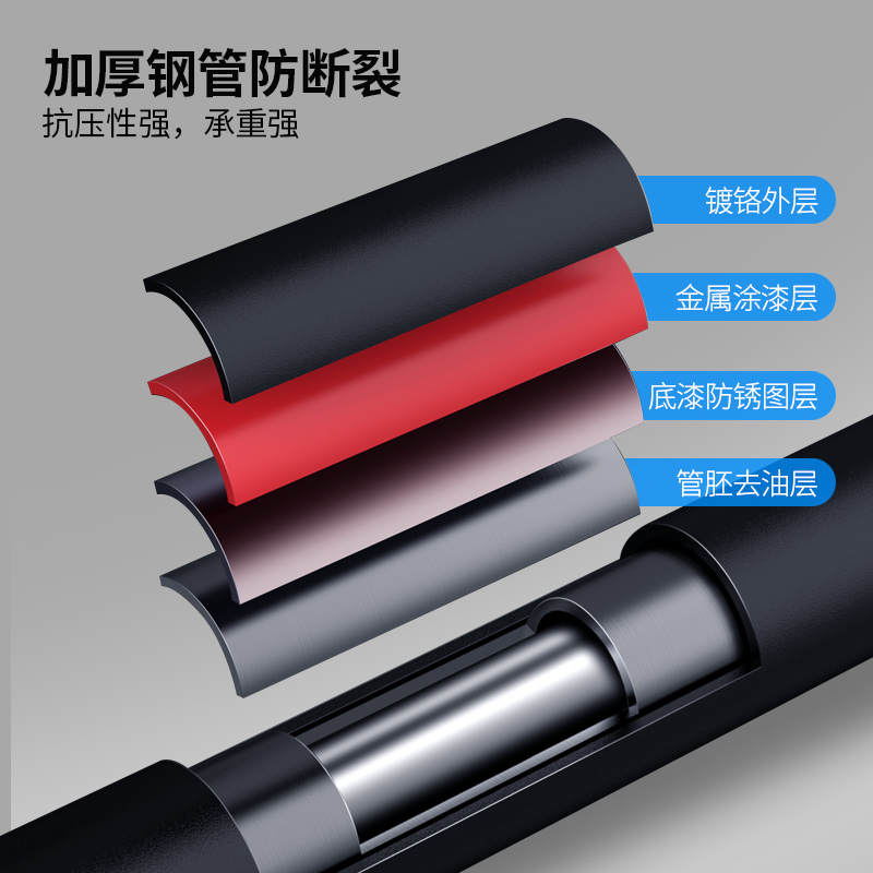 单杠室内家用引体向上墙体免打孔拉伸吊杆儿童家庭健身训练器材