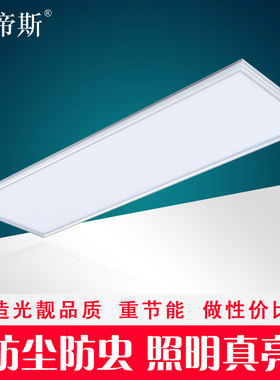 超薄集成LED平板灯300*1200mm工程款面板灯30*120cm会议办公室灯