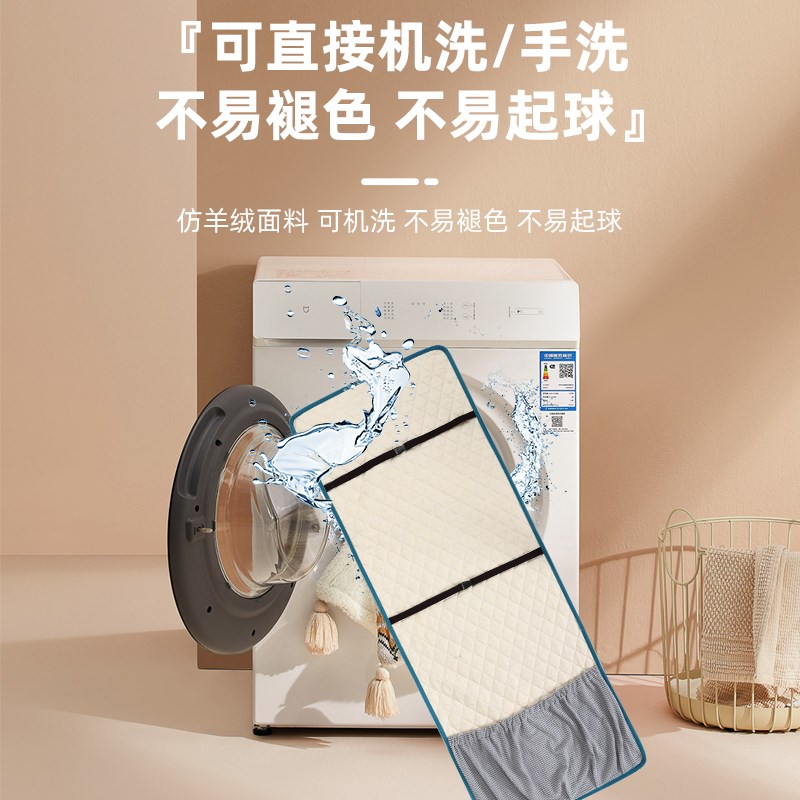 冬季双人单人摇摇椅躺椅坐垫靠背一体午休垫子冬天加厚椅子垫套