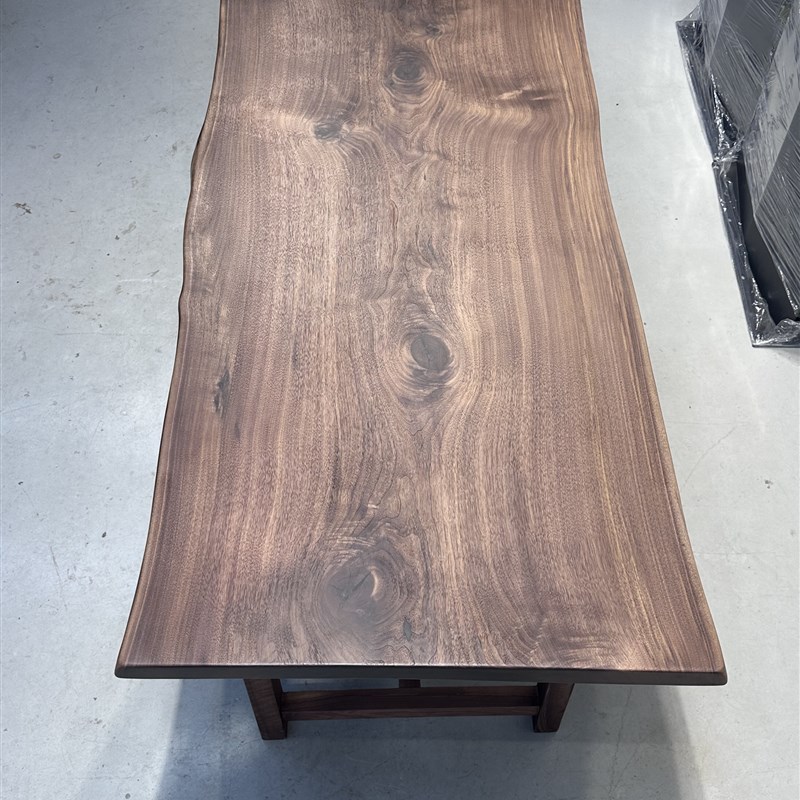 北美黑胡桃大板桌办公桌茶几书桌