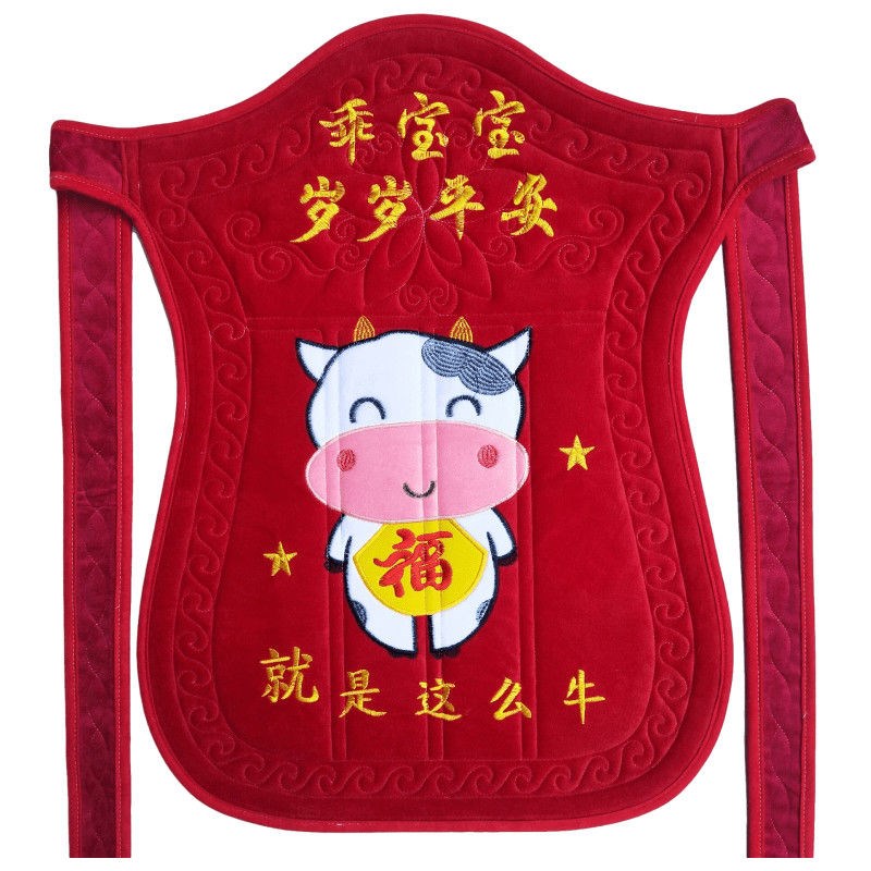 传统刺绣背带初生背娃前抱式宝宝儿童扇腰凳背小孩婴儿背巾单双肩