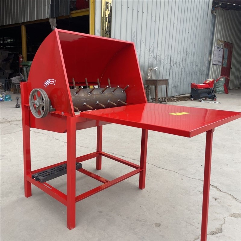 2024款家用草包冻草破碎机草捆拆包机牛羊猪打散分解高速破捆工厂