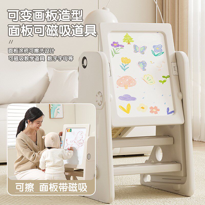 儿童滑滑梯室内家用可折叠婴幼儿玩具家用小型宝宝滑梯小型游乐场图片